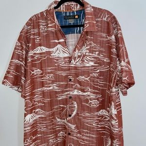 Men’s quicksilver Hawaiian shirt